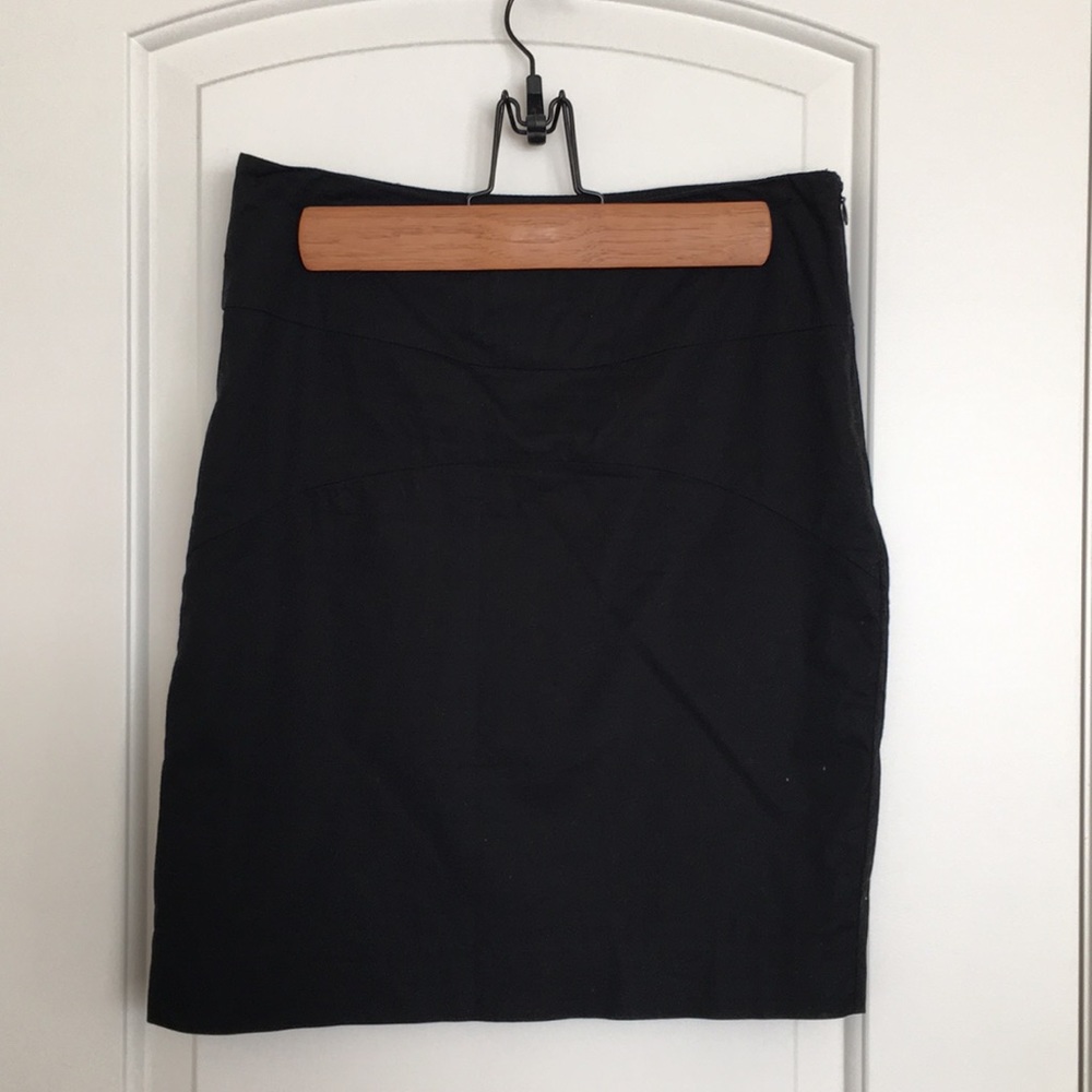 Gap, black pencil skirt. Size 2.